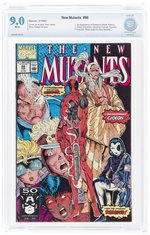 NEW MUTANTS #98 FEBRUARY 1991 CBCS 9.0 VF/NM (FIRST DEADPOOL).