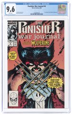 PUNISHER WAR JOURNAL #6 JUNE 1989 CGC 9.6 NM+.