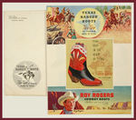 ROY ROGERS/DALE EVANS COWBOY BOOT CATALOGUE.