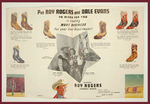 ROY ROGERS/DALE EVANS COWBOY BOOT CATALOGUE.