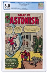 TALES TO ASTONISH #45 JULY 1963 CGC 6.0 FINE.