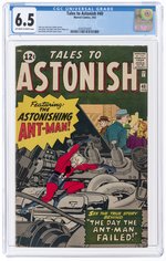 TALES TO ASTONISH #40 FEBRUARY 1963 CGC 6.5 FINE+.