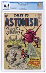 TALES TO ASTONISH #39 JANUARY 1963 CGC 6.5 FINE+.