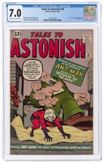 TALES TO ASTONISH #38 DECEMBER 1962 CGC 7.0 FINE/VF.