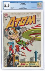 ATOM #7 JUNE-JULY 1963 CGC 5.5 FINE-.