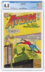 ATOM #9 OCTOBER-NOVEMBER 1963 CGC 4.5 VG+.