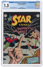 ALL STAR COMICS #50 DECEMBER 1949-JANUARY 1950 CGC 1.5 FAIR/GOOD.