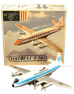 BILLER TOYS BOXED "PAN AMERICAN" AIRPLANE TOY.