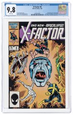 X-FACTOR #6 JULY 1986 CGC 9.8 NM/MINT (FIRST FULL APOCALYPSE).