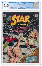 ALL STAR COMICS #50 DECEMBER 1949-JANUARY 1950 CGC 4.0 VG.