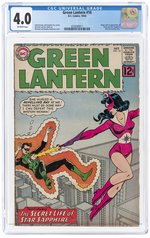 GREEN LANTERN VOL. 2  #16 OCTOBER 1962 CGC 4.0 VG (FIRST SILVER AGE STAR SAPPHIRE).