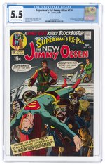 SUPERMAN'S PAL JIMMY OLSEN #134 DECEMBER 1970 CGC 5.5 FINE- (FIRST DARKSEID).