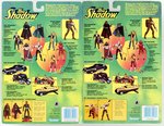 THE SHADOW CARDED ACTION FIGURE LOT OF SIX.