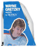 “WAYNE GRETZKY BY REMEX” WATCH/ALARM CLOCK TRIO.