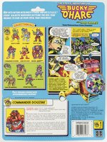 BUCKY O'HARE CARDED ACTION FIGURE TRIO.