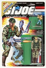 G.I. JOE RECOIL SERIES 8/34 BACK CARDED ACTION FIGURE W/MICRO FIGURE.