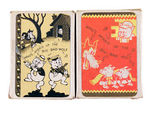 THREE LITTLE PIGS ENGLISH PLAYING CARD DECKS.