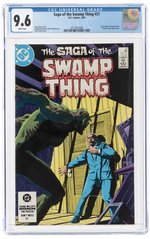 SAGA OF THE SWAMP THING #21 FEBRUARY 1984 CGC 9.6 NM+.