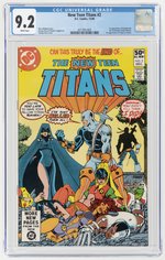 NEW TEEN TITANS #2 DECEMBER 1980 CGC 9.2 NM- (FIRST DEATHSTROKE).