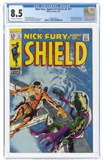 NICK FURY, AGENT OF S.H.I.E.L.D. #11 APRIL 1969 CGC 8.5 VF+.