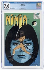 NINJA #1 OCTOBER 1986 CGC 7.0 FINE/VF.