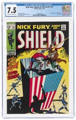 NICK FURY, AGENT OF S.H.I.E.L.D. #13 JULY 1969 CGC 7.5 VF-.