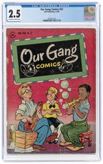 OUR GANG COMICS #22 MARCH-APRIL 1946 CGC 2.5 GOOD+.