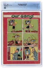 OUR GANG COMICS #22 MARCH-APRIL 1946 CGC 2.5 GOOD+.