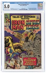 TALES OF SUSPENSE #72 DECEMBER 1965 CGC 5.0 VG/FINE.