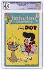 TASTEE-FREEZ COMICS #1 1957 CGC RESTORED 4.0 SLIGHT (C-1) VG.