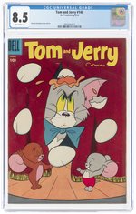 TOM AND JERRY #140 MARCH 1956 CGC 8.5 VF+.