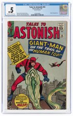 TALES TO ASTONISH #55 MAY 1964 CGC 0.5 POOR.