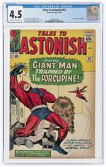 TALES TO ASTONISH #53 MARCH 1964 CGC 4.5 VG+.