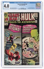 TALES TO ASTONISH #64 FEBRUARY 1965 CGC 4.0 VG.