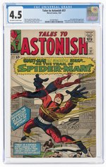 TALES TO ASTONISH #57 JULY 1964 CGC 4.5 VG+.