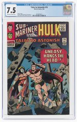 TALES TO ASTONISH #76 FEBRUARY 1966 CGC 7.5 VF-.