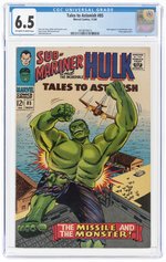 TALES TO ASTONISH #85 NOVEMBER 1966 CGC 6.5 FINE+.