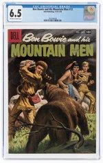 BEN BOWIE AND HIS MOUNTAIN MEN #13 NOVEMBER 1957-JANUARY 1958 CGC 6.5 FINE+.