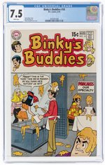 BINKY'S BUDDIES #10 AUGUST 1970 CGC 7.5 VF-.