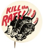 WWII KILL THE RATS ANTI-AXIS BUTTON.