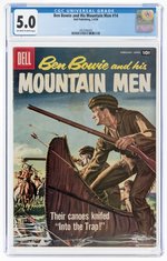 BEN BOWIE AND HIS MOUNTAIN MEN #14 FEBRUARY-APRIL 1958 CGC 5.0 VG/FINE.