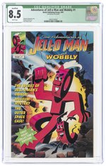 ADVENTURES OF JELL-O MAN AND WOBBLY #1 1991 CGC QUALIFIED 8.5 VF+.