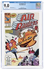 AIR RAIDERS #1 NOVEMBER 1987 CGC 9.0 VF/NM.