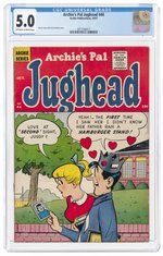 ARCHIE'S PAL JUGHEAD #44 OCTOBER 1957 CGC 5.0 VG/FINE.