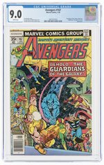 AVENGERS #167 JANUARY 1978 CGC 9.0 VF/NM.