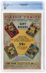 CLASSIC COMICS #30 SEPTEMBER 1946 CGC 3.5 VG-.