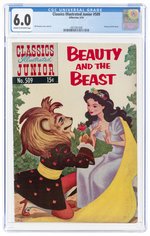 CLASSICS ILLUSTRATED JUNIOR #509 JUNE 1954 CGC 6.0 FINE (BEAUTY AND THE BEAST).