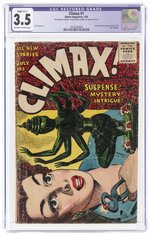 CLIMAX #1 JULY 1955 CGC RESTORED 3.5 SLIGHT (C-1) VG-.