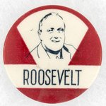 RWB ROOSEVELT SKETCH PORTRAIT BUTTON.