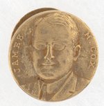 TINY BRASS JAMES M. COX PORTRAIT STUD.